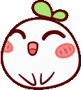 mochihappy emote for Discord