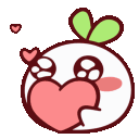 mochiheart emote for Discord