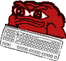 pepe_Angrytype emote for Discord