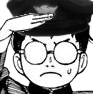 Okarun_Salute emote for Discord