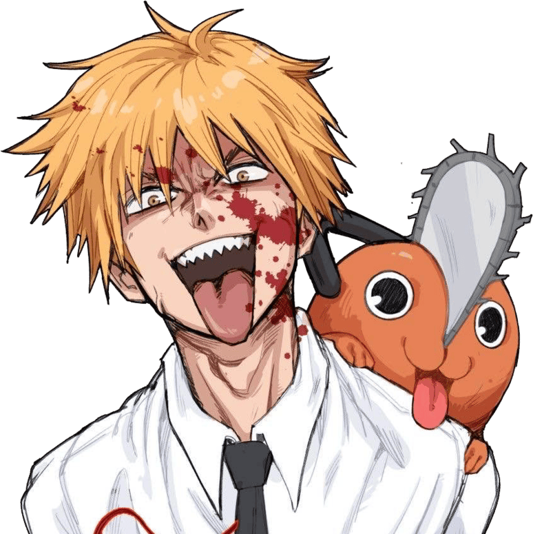 Denji_Smile emote for Discord