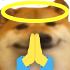 Heh_pray emote for Discord