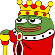 pepe_King emote for Discord
