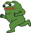 pepe_run emote for Discord