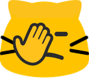 meowfacepalm emote for Discord