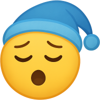 Sleepy_emoji emote for Discord