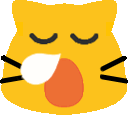 ameowtired emote for Discord