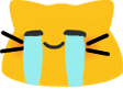 meowmelttears emote for Discord