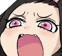 NezukoREE emote for Discord