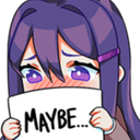 YuriMaybe emote for Discord