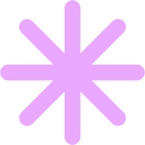 pastelpurpleasterisk static emote
