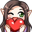 owoLove emote for Discord