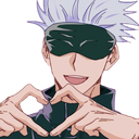 gojo_heart emote for Discord