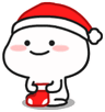 qubyChristmas emote for Discord