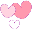 PinkHearts emote for Discord