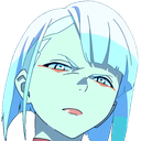 lucyStare emote for Discord