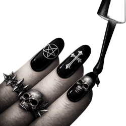 Gothichand static emote