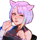 lucyNeko emote for Discord