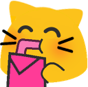meowsipsmile emote for Discord