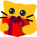 meowgift emote for Discord