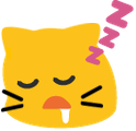 meowsleeping emote for Discord