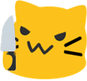 meowevilknife emote for Discord