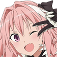 AstolfoWink emote for Discord