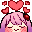 BubblyLove emote for Discord