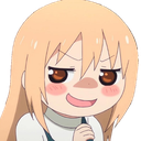 umaruhehe emote for Discord