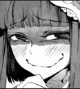 creepyanimesmile emote for Discord