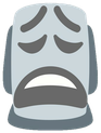 moyai_weary emote for Discord
