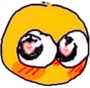 Blushh emote for Discord