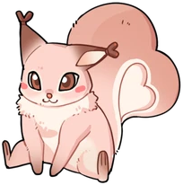 CushionSquirrelSit emote for Discord