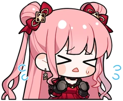 NikkiWorried emote for Discord