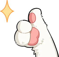 MomoThumbsUp emote for Discord