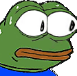 Pepe_sweat emote for Discord