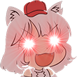 KittyRedEyes emote for Discord