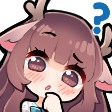 DeerHuh emote for Discord