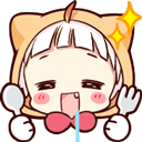 MomoHungry emote for Discord