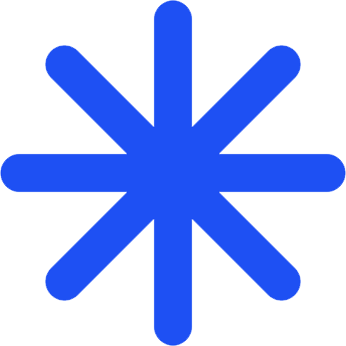 blueasterisk emote for Discord