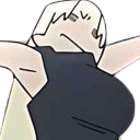 yuki_bored emote for Discord