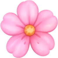 Pinksoftflower emote for Discord