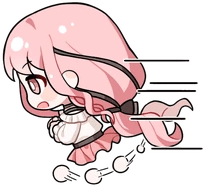 NikkiRunning emote for Discord