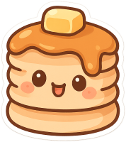 Cute_pancakes emote for Discord