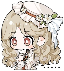 NikkiThink emote for Discord