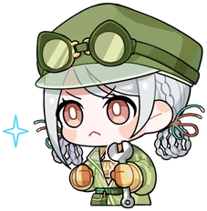 NikkiDetermined emote for Discord