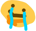 Crythink emote for Discord