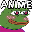 Pepe_anime emote for Discord