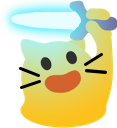 meowheroglow emote for Discord