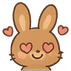 bunny_love emote for Discord